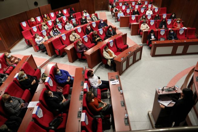 Kadın girişimciler atölye hocaları ile buluştu