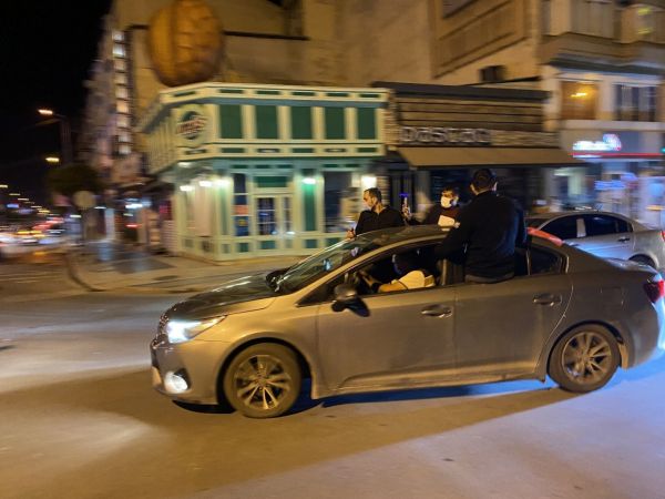 Düzce’de İsrail düzenlenen konvoyla kınandı