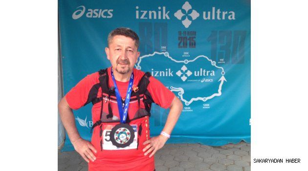 Rıdvan Şükür, İznik’te Dağ Maratonu Koştu.