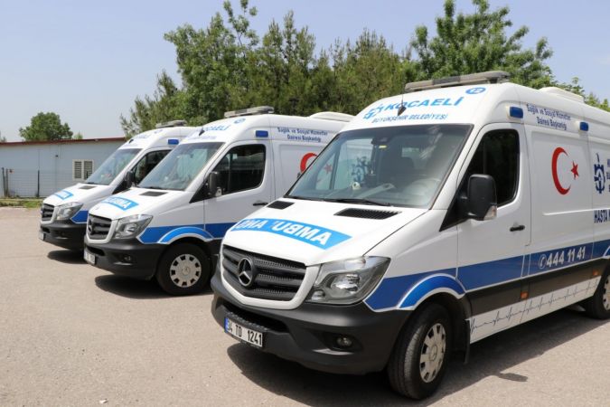 Hasta nakil hizmeti bayramda da görev başında