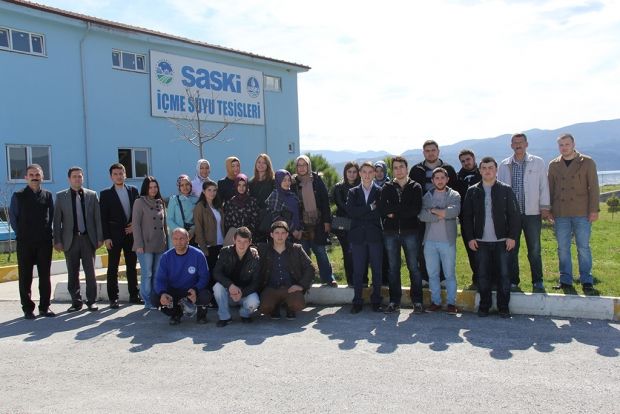 Öğrenciler SASKİ Tesislerini Gezdi