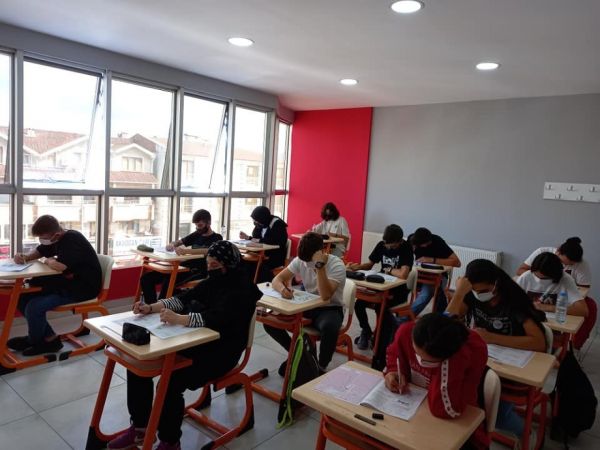 Açı kursta TYT deneme sınavları başladı