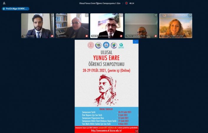 Ulusal Yunus Emre öğrenci sempozyumu yapıldı