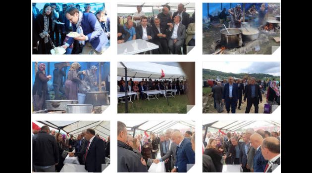 Adaylar Yayla Şenliğinde Birlik Mesajı Sergiledi