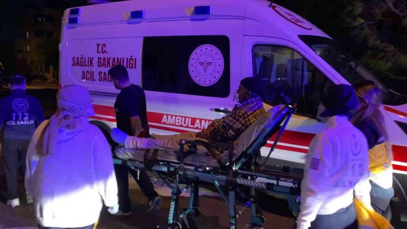 Yaşlı adam ısınmak isterken canından oluyordu