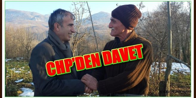 CHP’DEN DAVET