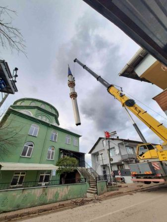 Arızlı Cami’nin minaresini büyükşehir onaracak