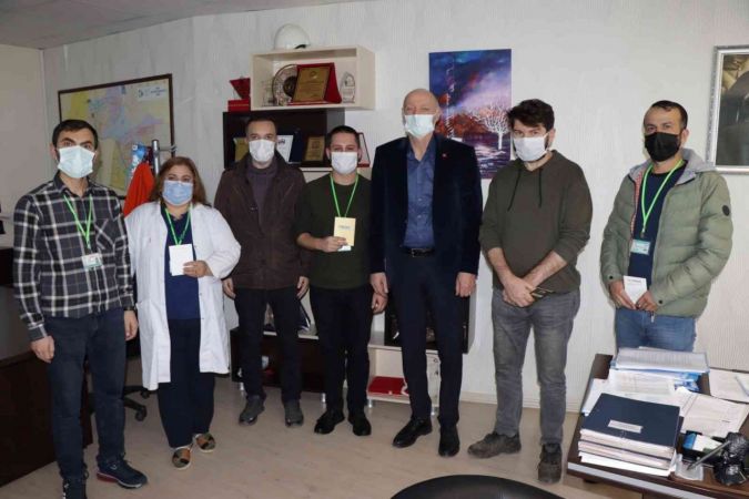 Çevreye duyarlı personeller ödüllendirildi