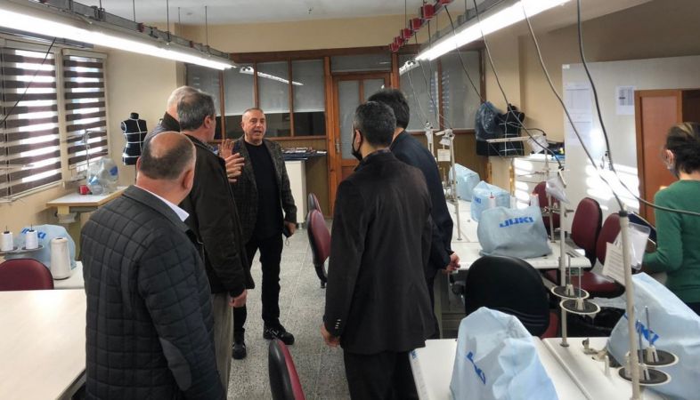 Ortak çalışma alanları ile ilgili bir araya geldiler