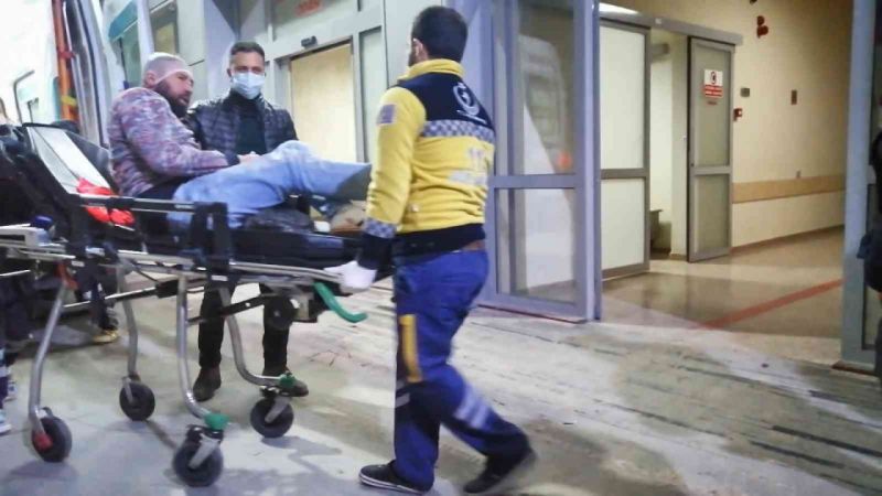 Önce darp edildi, sonra ayağından vuruldu