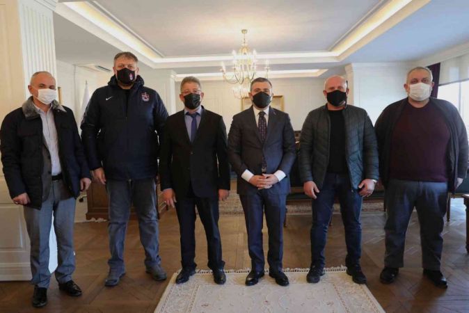 2. Hamsi festivali için Vali Atay ile görüştüler