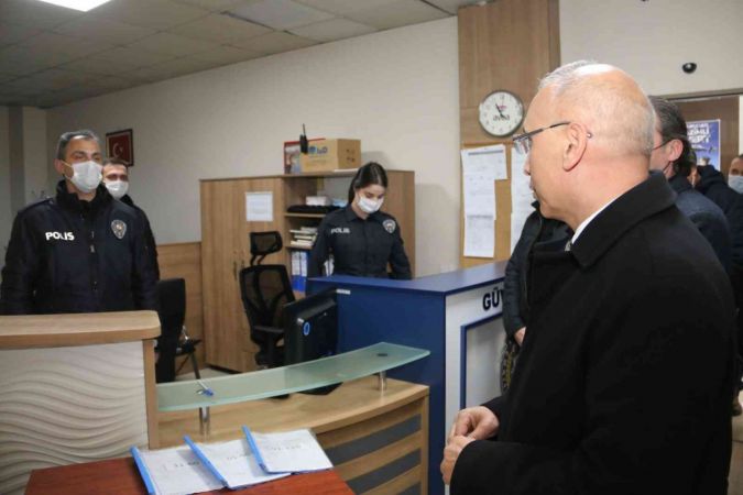 İl Emniyet Müdürü, yılbaşı denetimlerini yerinde inceledi