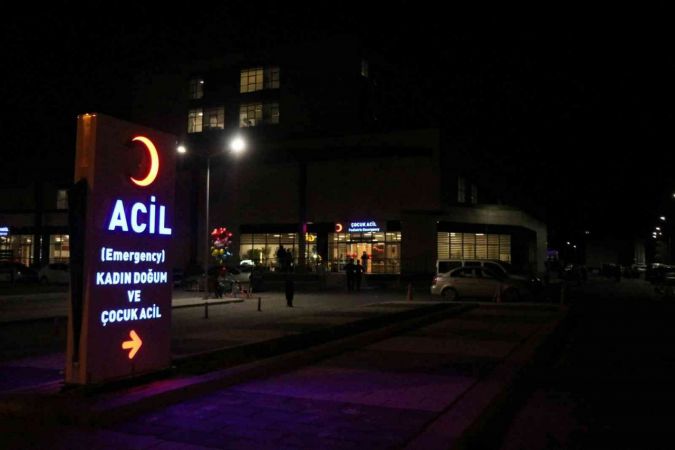 Hastanede gergin anlar, güçlükle sakinleştirilebildi