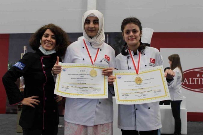 Özel öğrenciler gastronomide de hünerlerini gösterdi
