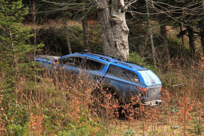 Hem manzara, hem de Offroad şovu hayran bıraktı