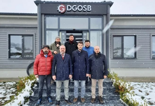 MÜSİAD yönetimi Gümüşova OSB’yi ziyaret etti