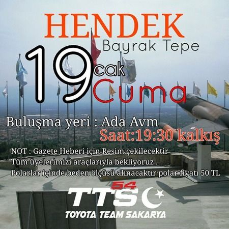 Toyota Team’ın bu haftaki durağı Hendek!