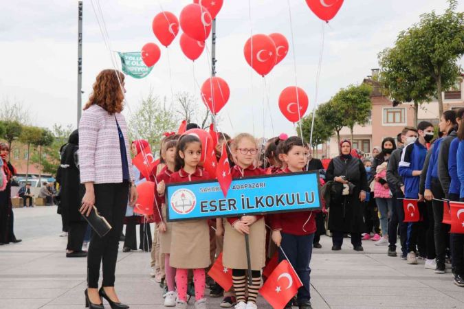 23 Nisan Sakarya’da törenle kutlandı