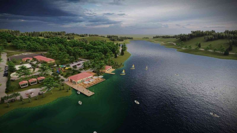 Tahtalı Göleti Doğa Park projesi hızla ilerliyor