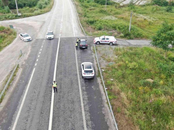 Jandarma’dan dron ile havadan denetim