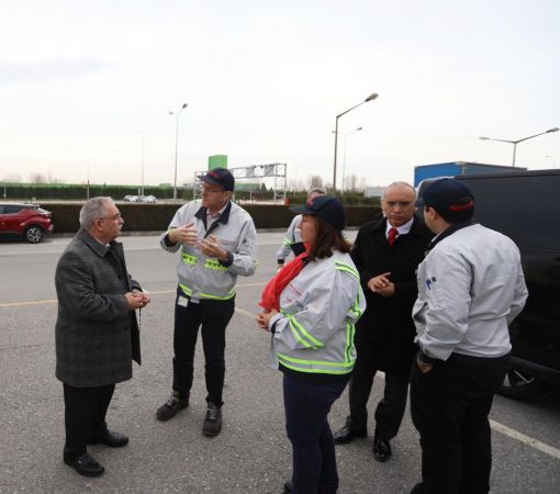 VALİ NAYİR ERDOĞAN'IN KATILACAĞI TÖREN İÇİN İNCELEMELERDE BULUNDU