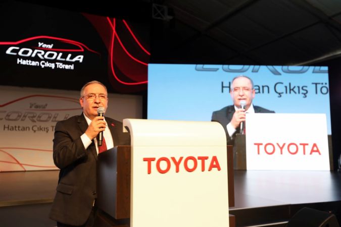 TOYOTA COROLLA HİBRİT MODELİ İÇİN ÖZEL TÖREN DÜZENLENDİ