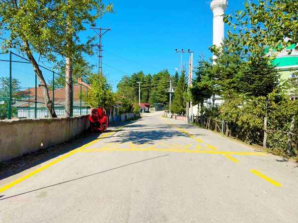 Kocaali yollarına estetik dokunuş