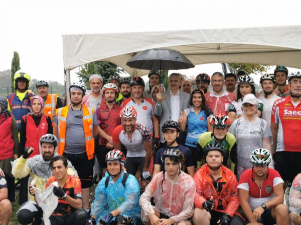 Artçıları Kalbimizde Etkinliği Kapsamında Pedal Çevirdiler