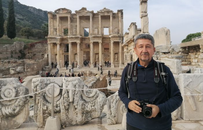 Rıdvan Şükür, Efes’i fotoğrafladı