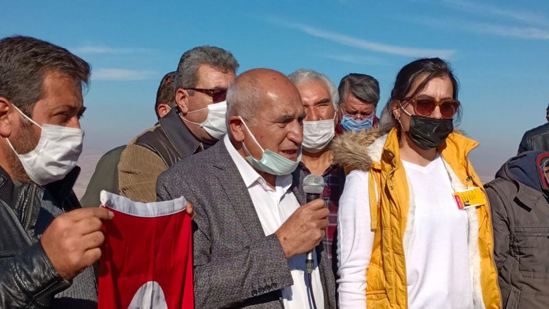 İYİ PARTİ, GENEL BAŞKAN AKŞENER’İN KATILIMIYLA, SİYANÜRLÜ ALTIN ARAMAYI PROTESTO ETTİ