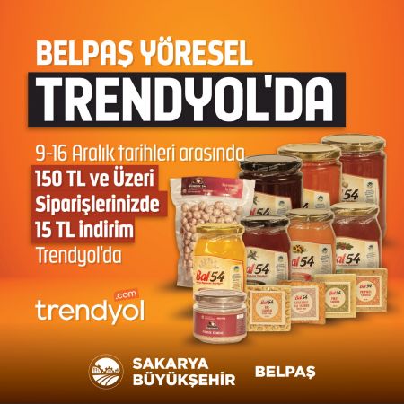 BELPAŞ yöresel ürünleri Trendyol’da