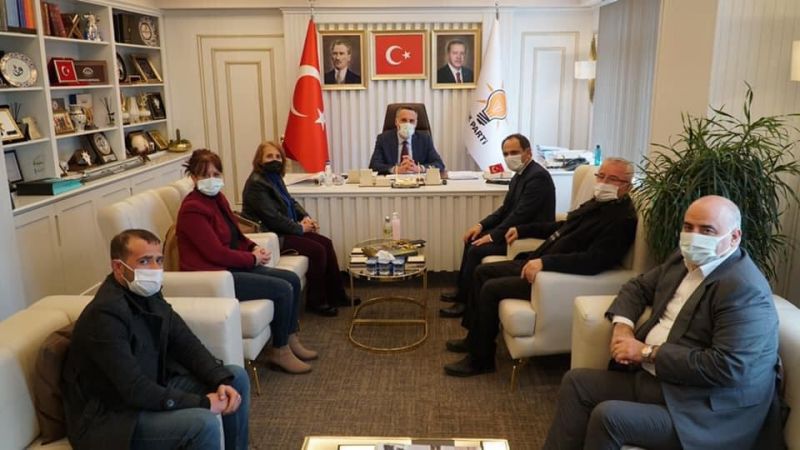 Chp’li Keleş, Ak Partili Tever’e Hayırlı Olsun Ziyareti Gerçekleştirdi