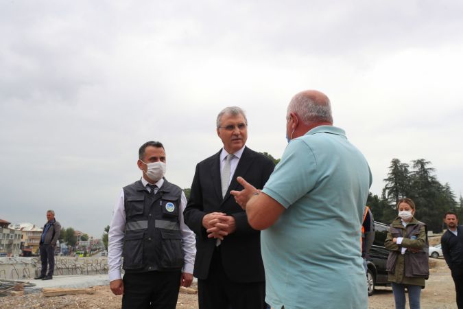 “SGK Kavşağı için son betonu attık, 3 ay içinde açmayı hedefliyoruz”