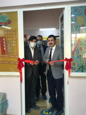 YENİMAHALLE ANAOKULUNDA 2 AYRI TASARIM BECERİ ATÖLYESİ AÇILIŞI YAPILDI