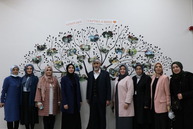 SAÜ REKTÖRÜ PROF.DR. FATİH SAVAŞAN’I AĞIRLADILAR