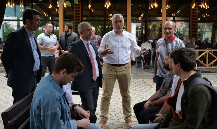 SAÜ’DEN BAŞKAN BABAOĞLU’NA TEŞEKKÜR