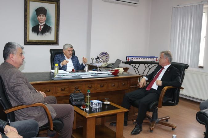 ZAFER PARTİSİ SAKARYA İL BAŞKANLIĞI DEMİRYOL İŞ SENDİKASI ZİYARETİ