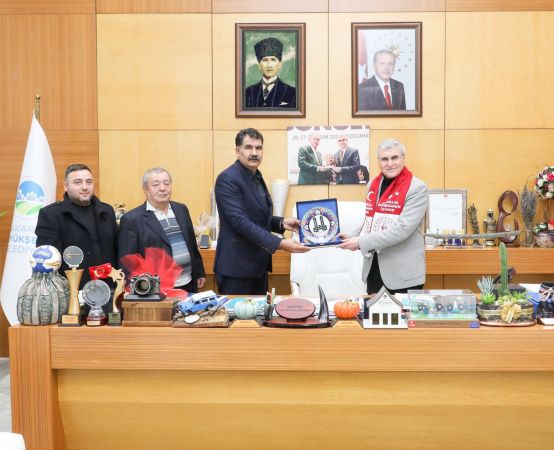 Sarıkamış Platformu Sakarya heyetinden Başkan Yücey’e ziyaret