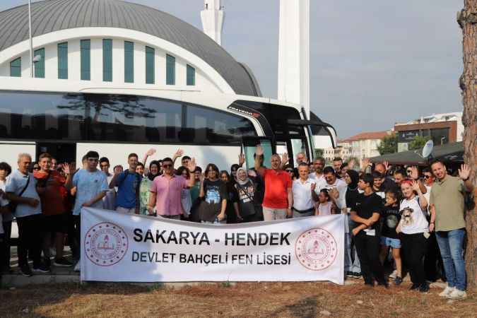 HENDEK DEVLET BAHÇELİ FEN LİSESİ ÖĞRENCİLERİ TEKNOFEST FUARINA KATILIYOR
