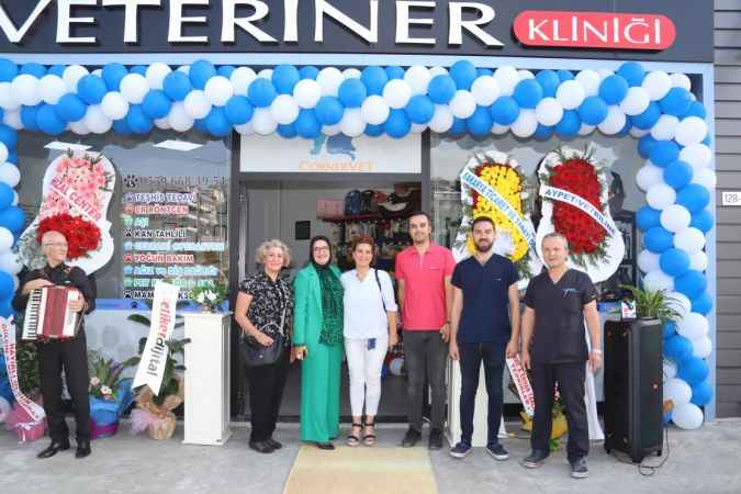 Cornervet Veteriner Kliniği törenle açıldı