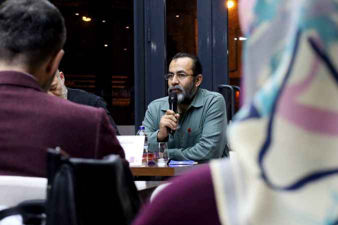 Nehir Çikolata Evi’nde mesele Filistin’di: “Gazze’de soykırım belgeleniyor”