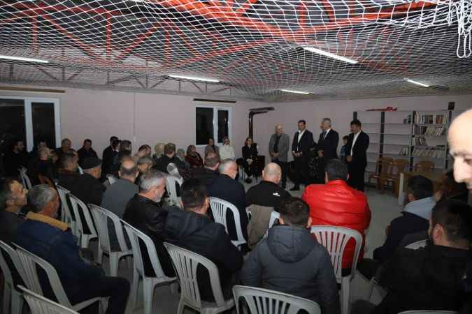 BAŞKAN BABAOĞLU AKPINAR’DA KONUŞTU: HER MAHALLEMİZE KOŞTUK, SORUN NERDEYSE ORDA OLDUK