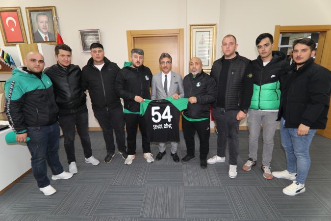 BAŞKAN DİNÇ, “SAKARYASPOR BİZİM SEVDAMIZDIR”