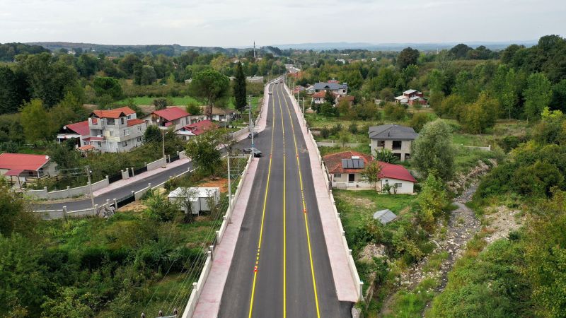 Büyükşehir Mesudiye’yi tablo gibi işledi Karapürçek’in ulaşım hattında yepyeni bir sayfa