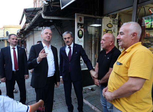 Başkan Alemdar “Tarihi çarşıda en iyisi için titizlikle çalışıyoruz”