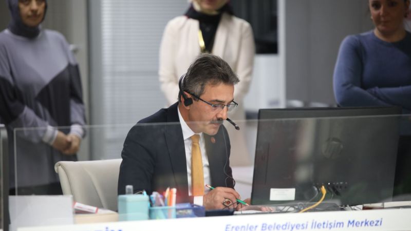BAŞKAN DİNÇ ERBİMDE ÇAĞRILARI YANITLADI