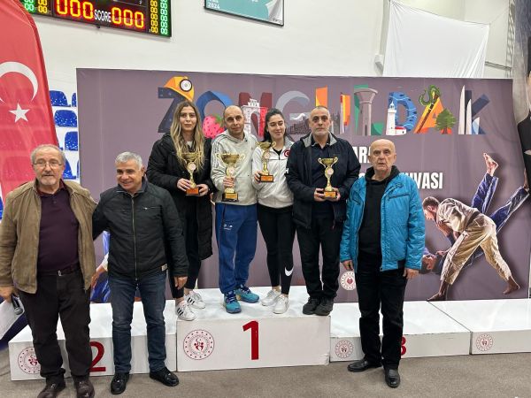 Büyükşehir’in judocuları yine podyumda Zonguldak’ta fırtına gibi estiler