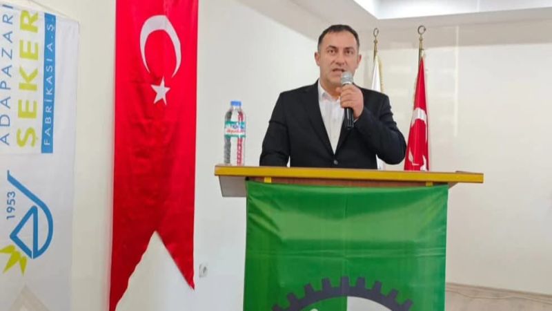 Şeker-İş Sendikası Sakarya Şubesi 3. Olağan Genel Kurulu; Erdal Genç güven tazeledi