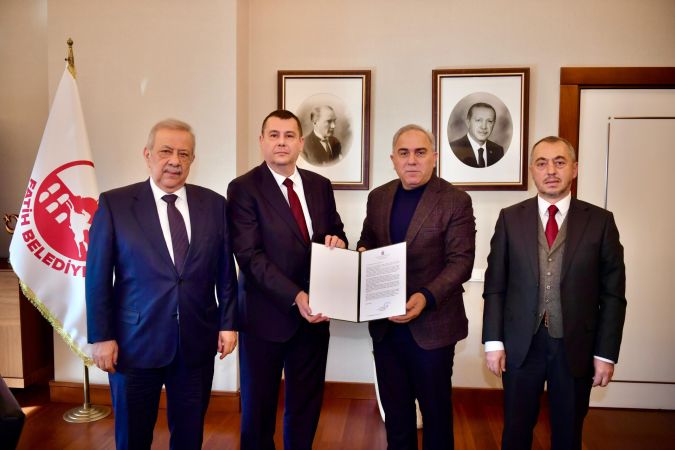 Macar Diplomatlardan Başkan Ergün'e Ziyaret