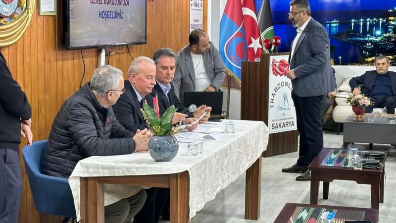 İsmet Kartal Başkanlığında 17. Dönem Sakarya Trabzonlular Kültür ve Dayanışma Derneği Olağan Genel Kongresi gerçekleştirildi